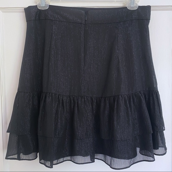 NWT Madewell Shimmer Ruffle Mini Skirt - Picture 5 of 7